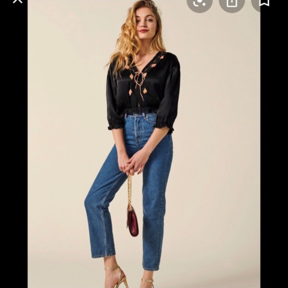 Rouje Suzanna Blouse black